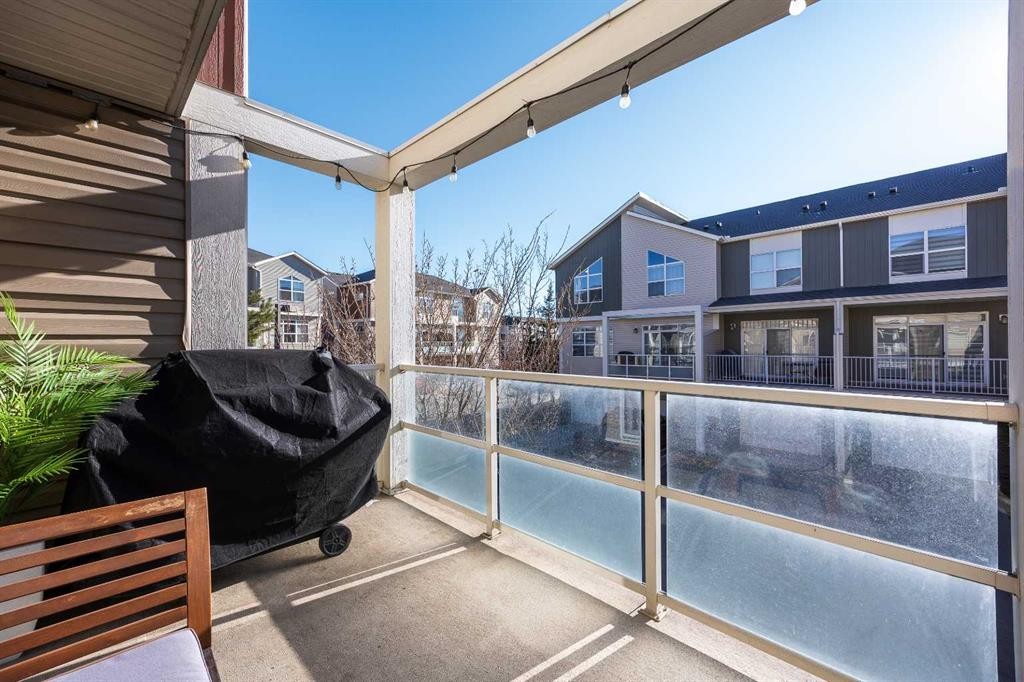 405 Redstone View Ne, Calgary, AB - Outdoor With Balcony With Exterior