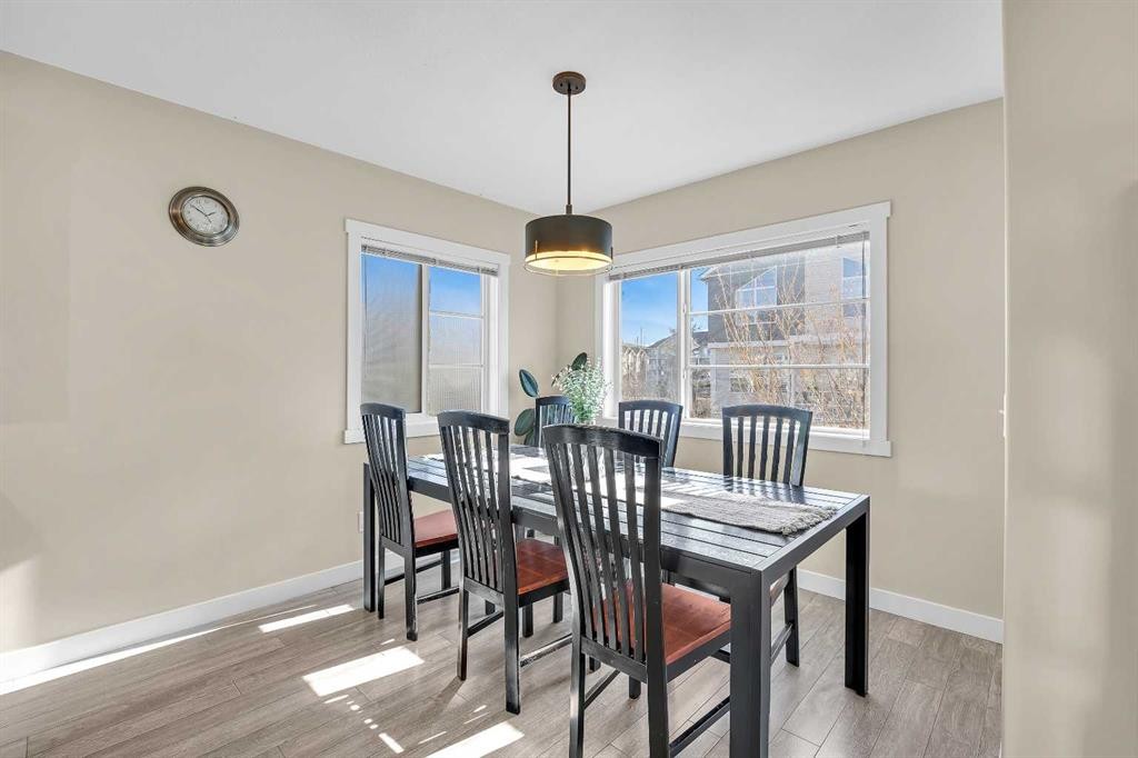 405 Redstone View Ne, Calgary, AB - Indoor Photo Showing Dining Room