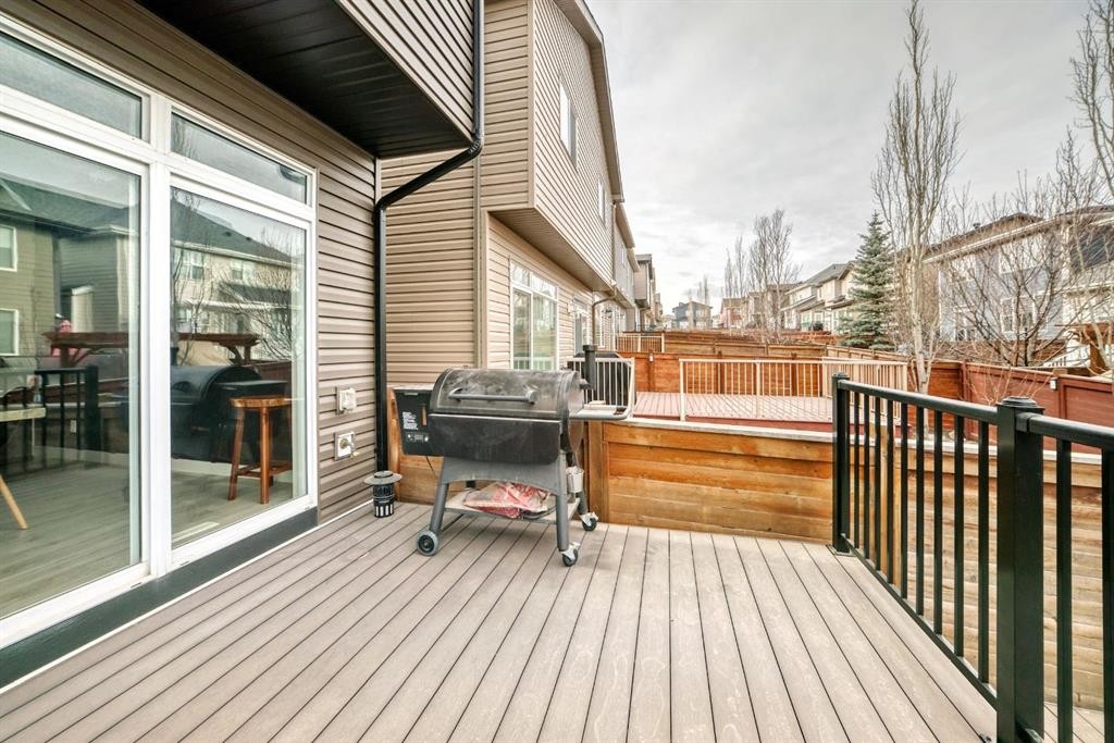 58 Sage Bluff View Nw, Calgary, AB - Outdoor With Deck Patio Veranda With Exterior