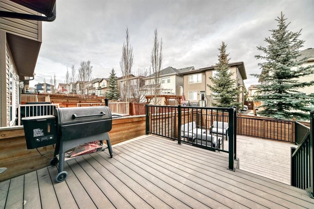 58 Sage Bluff View Nw, Calgary, AB - Outdoor With Deck Patio Veranda With Exterior