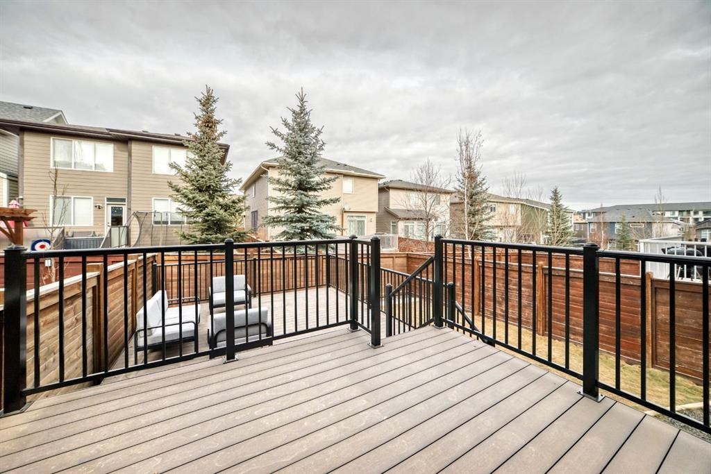 58 Sage Bluff View Nw, Calgary, AB - Outdoor With Deck Patio Veranda With Exterior
