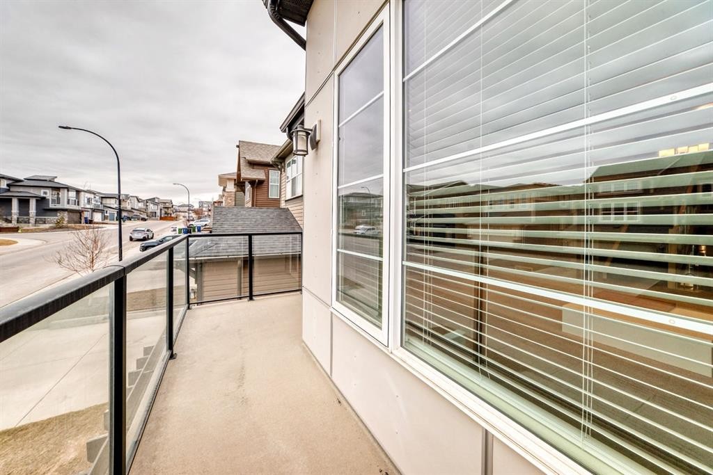 58 Sage Bluff View Nw, Calgary, AB - Outdoor With Balcony With Exterior