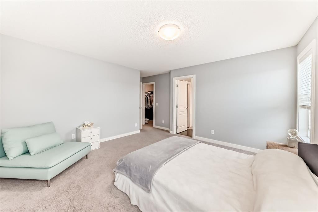 58 Sage Bluff View Nw, Calgary, AB - Indoor Photo Showing Bedroom