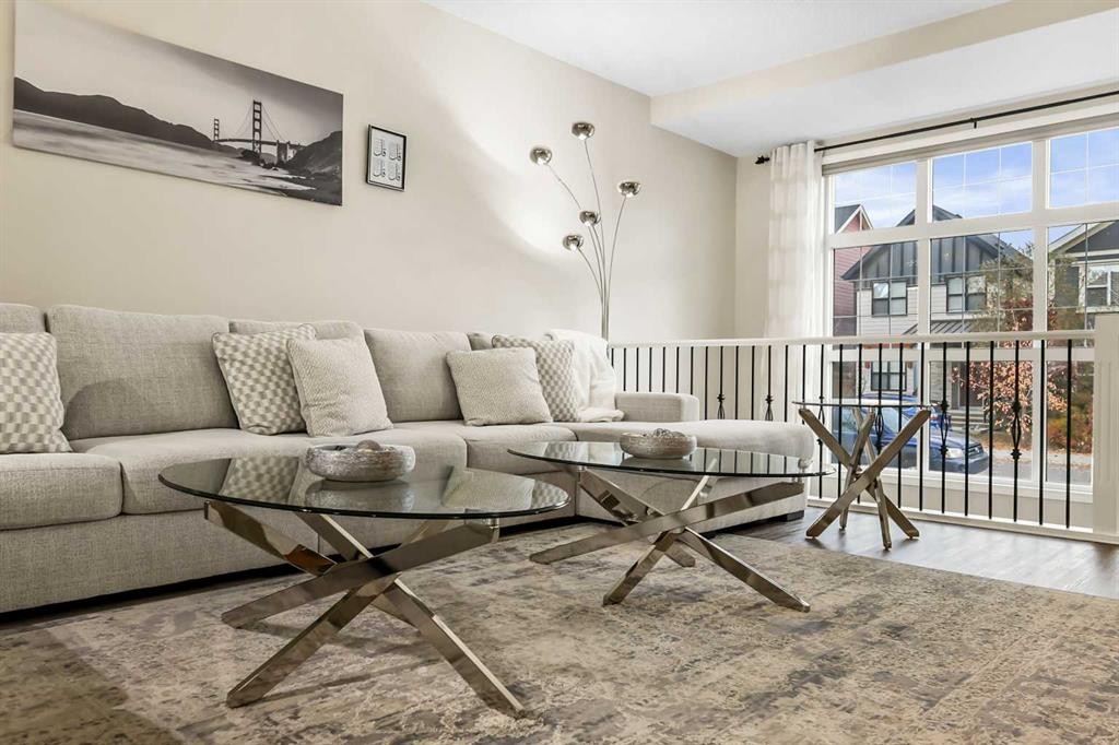 143 Masters Link Se, Calgary, AB - Indoor Photo Showing Living Room
