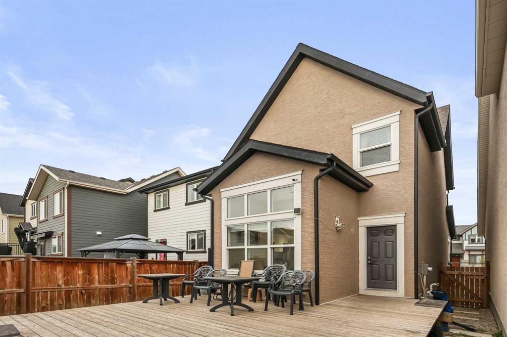 143 Masters Link Se, Calgary, AB - Outdoor With Deck Patio Veranda With Exterior
