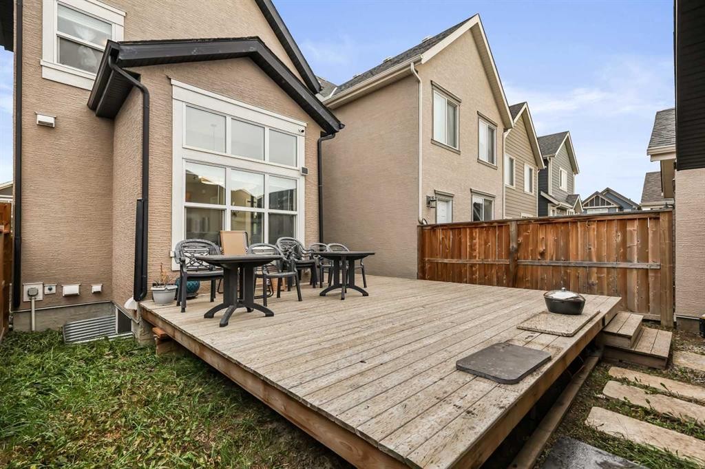 143 Masters Link Se, Calgary, AB - Outdoor With Deck Patio Veranda With Exterior