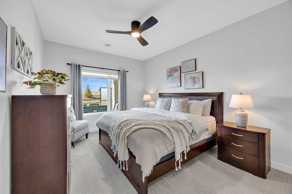 13 Emerson Crescent, Okotoks, AB - Indoor Photo Showing Bedroom