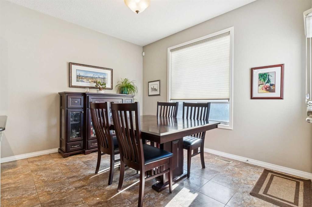 645 Panatella Boulevard Nw, Calgary, AB - Indoor Photo Showing Dining Room