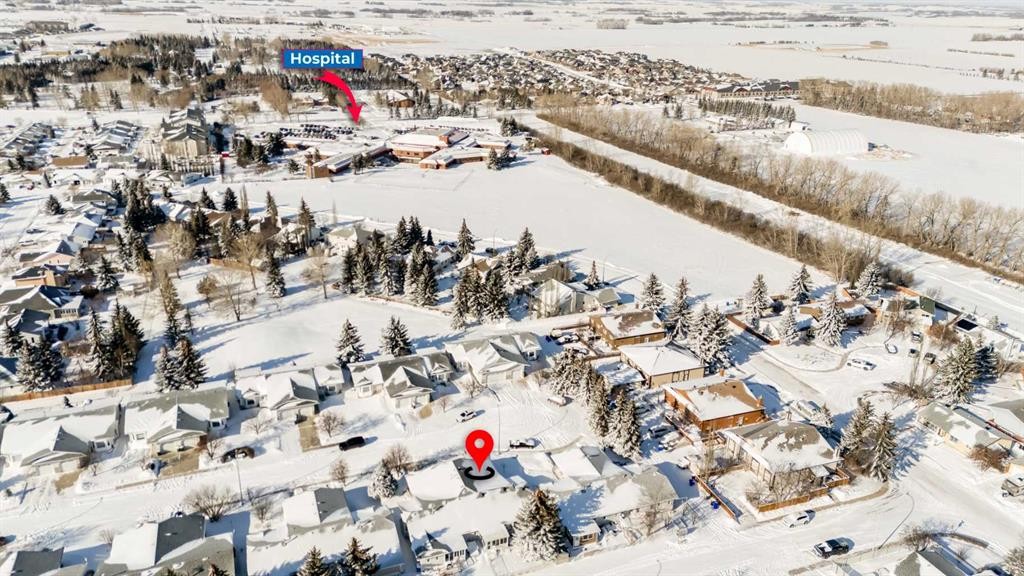 4118 Silverpark Estates Close, Olds, AB - Outdoor With View