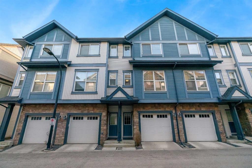221 New Brighton Row Se, Calgary, AB - Outdoor With Facade