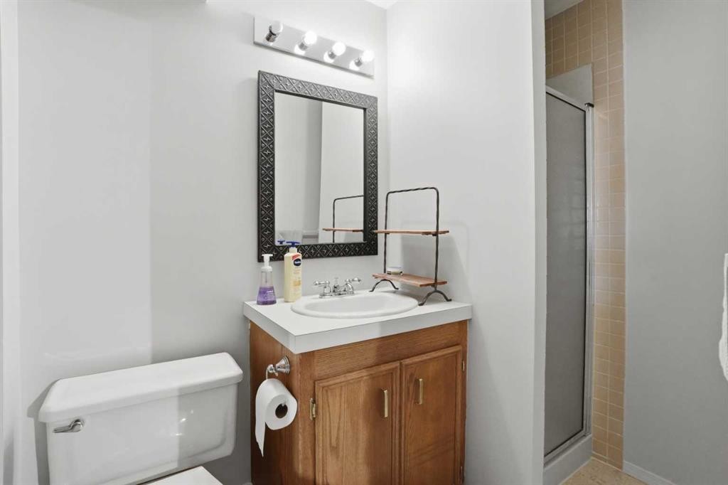 311 Coach Light Bay Sw, Calgary, AB - Indoor Photo Showing Bathroom