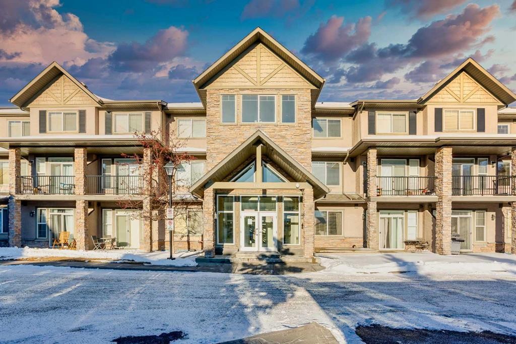 1116-211 Aspen Stone Boulevard Sw, Calgary, AB - Outdoor With Facade