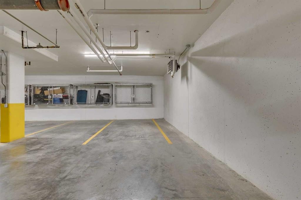 113-55 Wolf Hollow Crescent Se, Calgary, AB - Indoor Photo Showing Garage