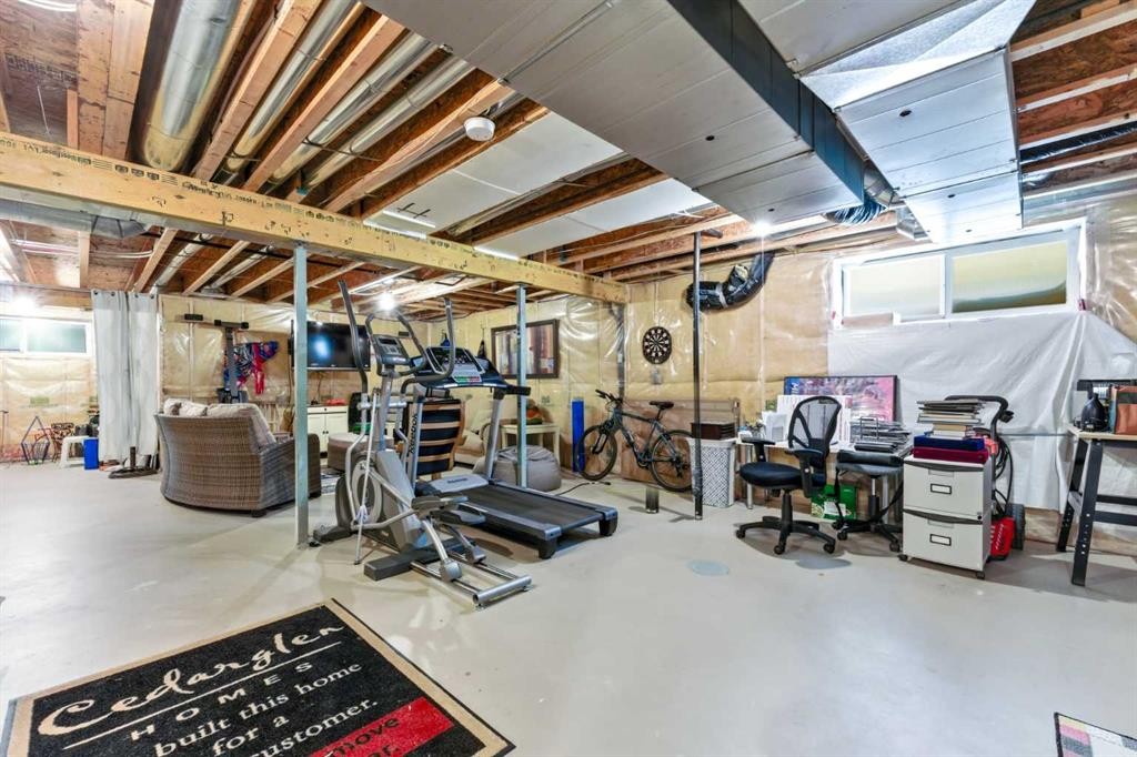 185 Auburn Glen Circle Se, Calgary, AB - Indoor Photo Showing Basement