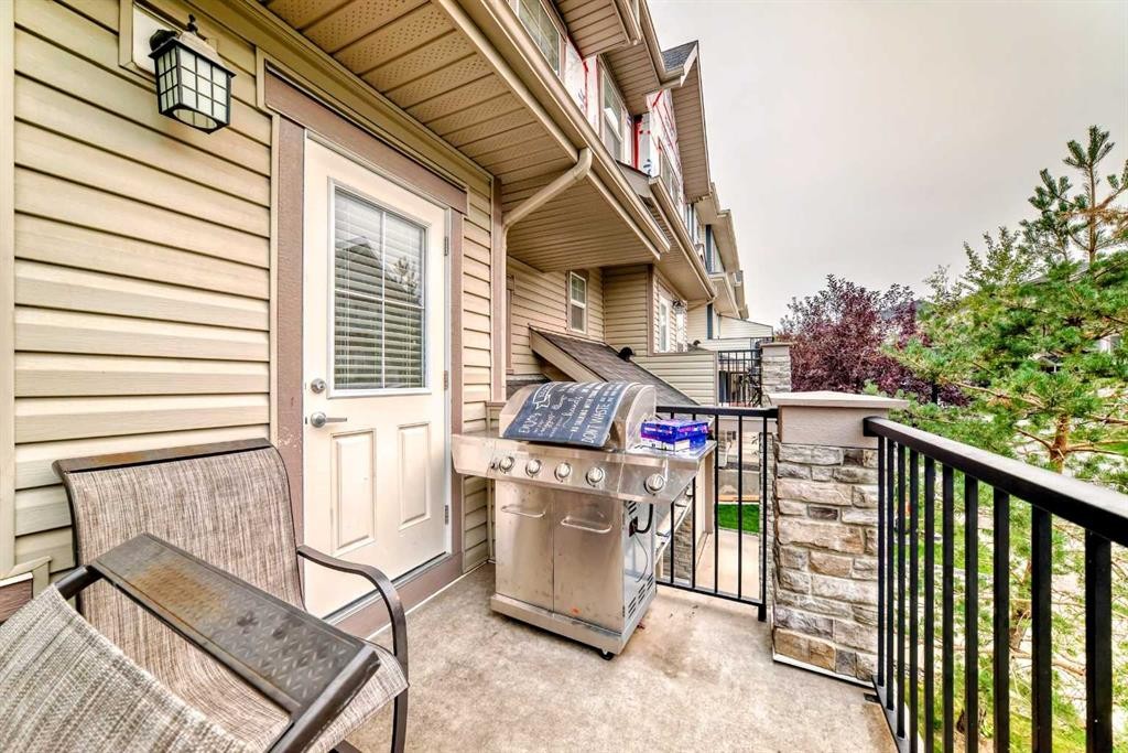 119 Panatella Hill Nw, Calgary, AB - Outdoor With Balcony With Exterior