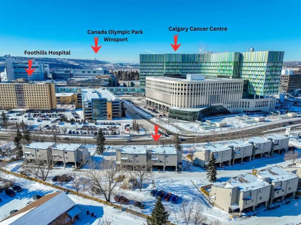 1104-1540 29 Street Nw, Calgary, AB - Outdoor With View