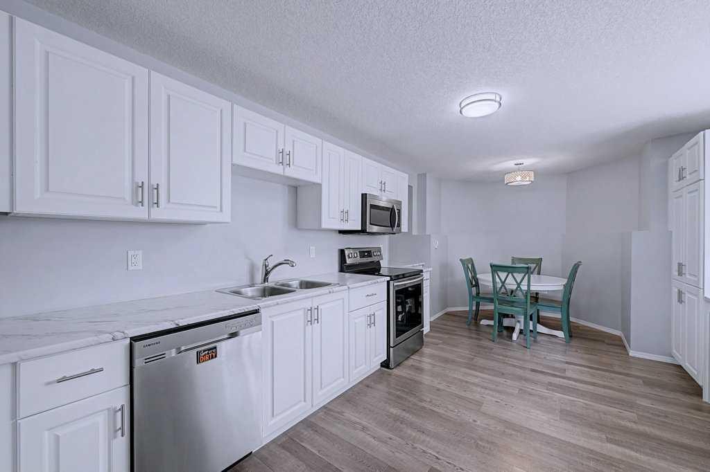 24 Sunlake Circle Se, Calgary, AB - Indoor Photo Showing Kitchen With Double Sink