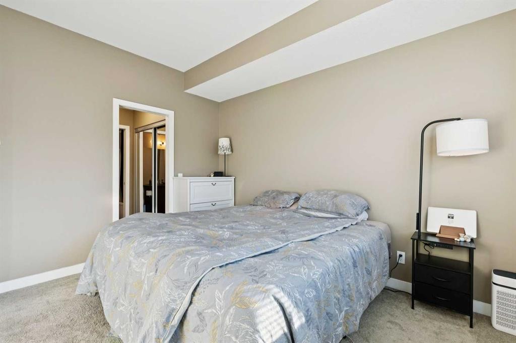 411-4303 1 Street Ne, Calgary, AB - Indoor Photo Showing Bedroom