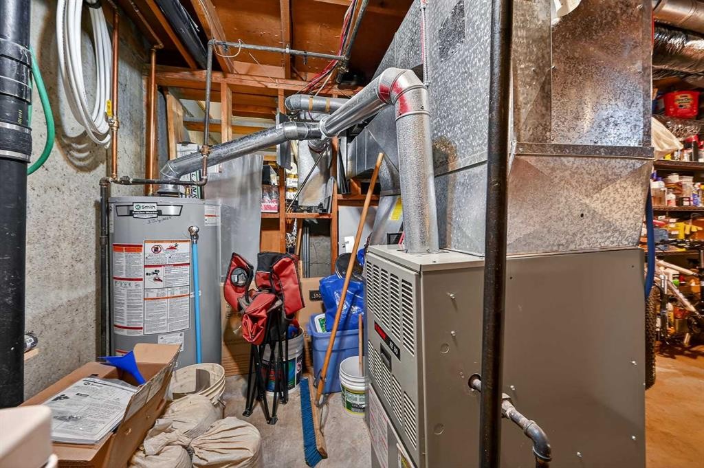 353 Regal Park Ne, Calgary, AB - Indoor Photo Showing Basement