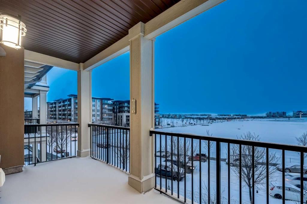 316-30 Mahogany Mews Se, Calgary, AB - Outdoor With Balcony With Exterior