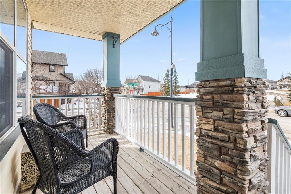 800 Prestwick Circle Se, Calgary, AB - Outdoor With Deck Patio Veranda With Exterior