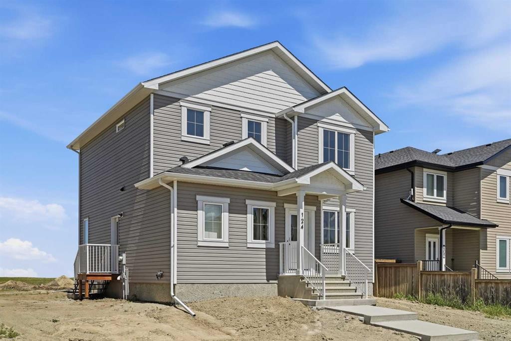 124 Coote Street, Cayley, AB - Outdoor With Facade