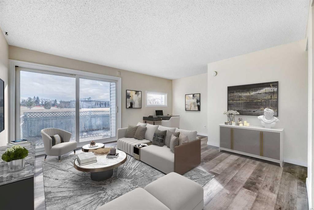 29-131 Templehill Drive Ne, Calgary, AB - Indoor Photo Showing Living Room