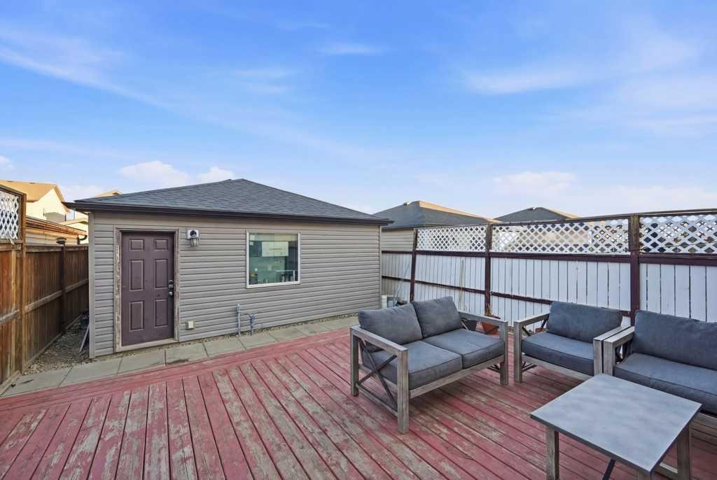 70 Skyview Point Green Ne, Calgary, AB - Outdoor With Deck Patio Veranda With Exterior