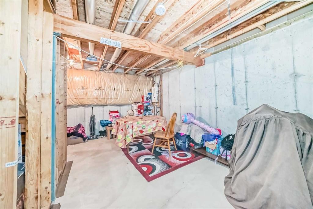 147 Saddlebrook Point Ne, Calgary, AB - Indoor Photo Showing Basement