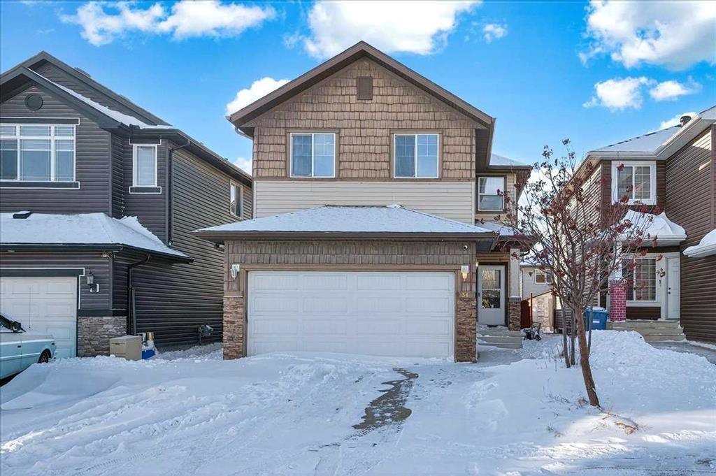 34 Saddlecrest Crescent Ne, Calgary, AB - Outdoor With Facade