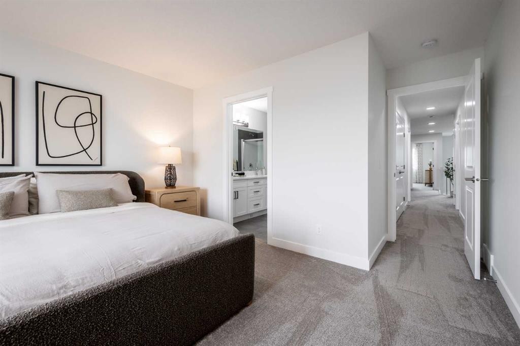 178 Sora Way Se, Calgary, AB - Indoor Photo Showing Bedroom