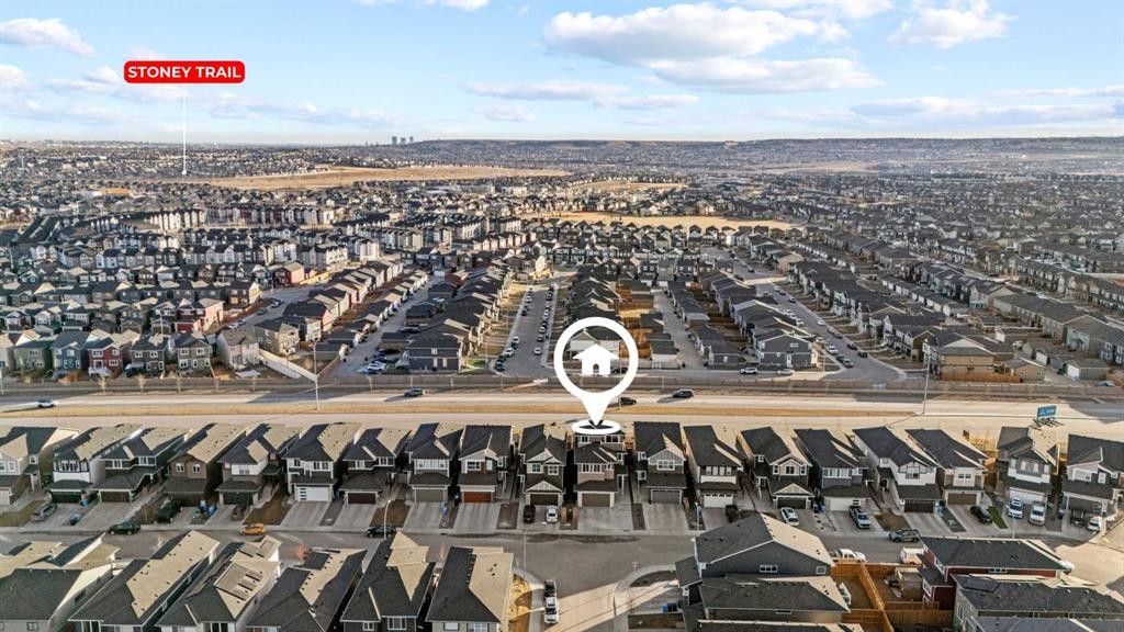 116 Ambleside Crescent Nw, Calgary, AB - Outdoor With View