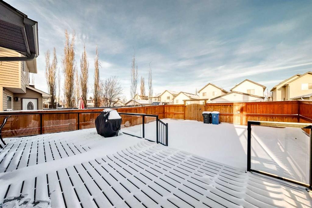 834 Cranston Drive Se, Calgary, AB - Outdoor With Deck Patio Veranda