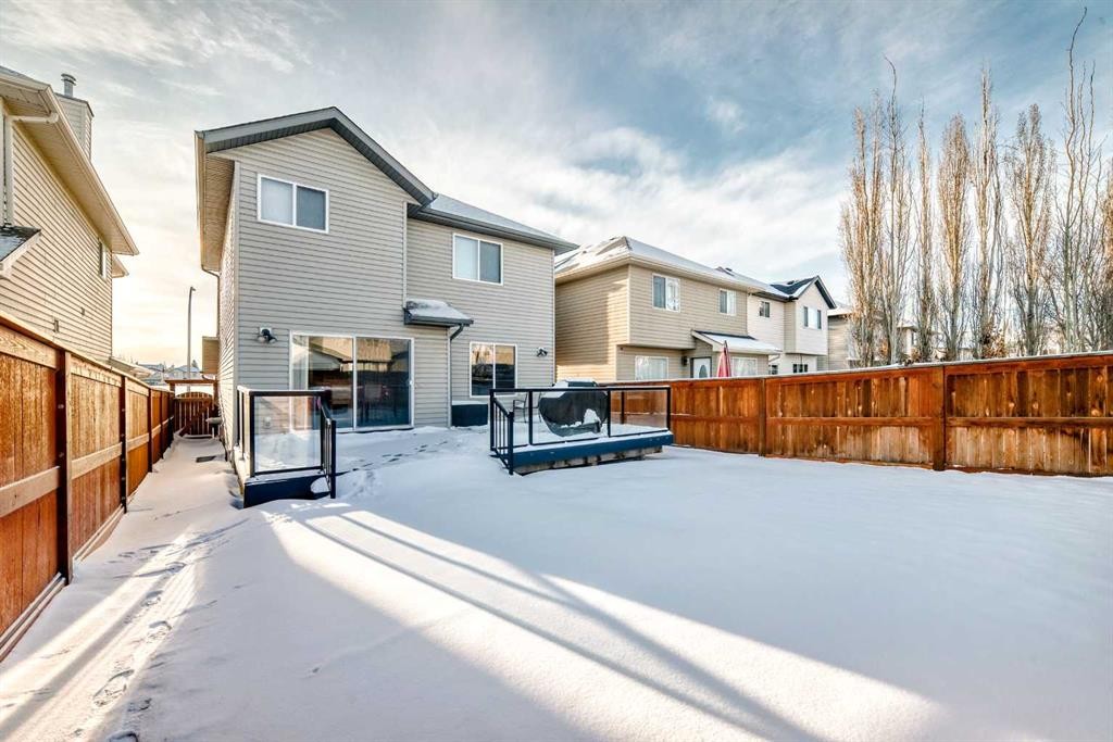 834 Cranston Drive Se, Calgary, AB - Outdoor With Deck Patio Veranda With Exterior