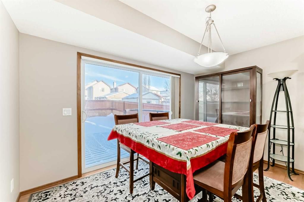 834 Cranston Drive Se, Calgary, AB - Indoor Photo Showing Dining Room