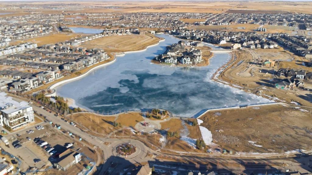 308-400 Auburn Meadows Common Se, Calgary, AB - Outdoor With Body Of Water With View