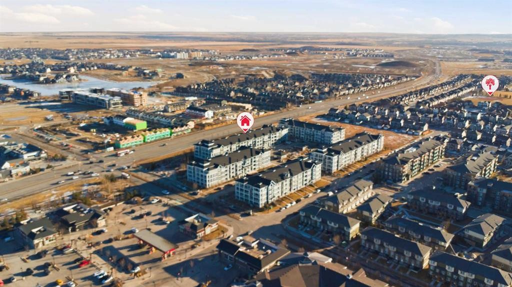 308-400 Auburn Meadows Common Se, Calgary, AB - Outdoor With View