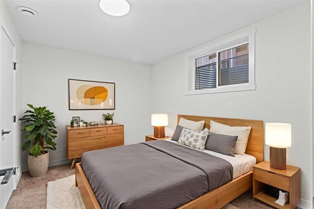 52 Martin Crossing Rise Ne, Calgary, AB - Indoor Photo Showing Bedroom