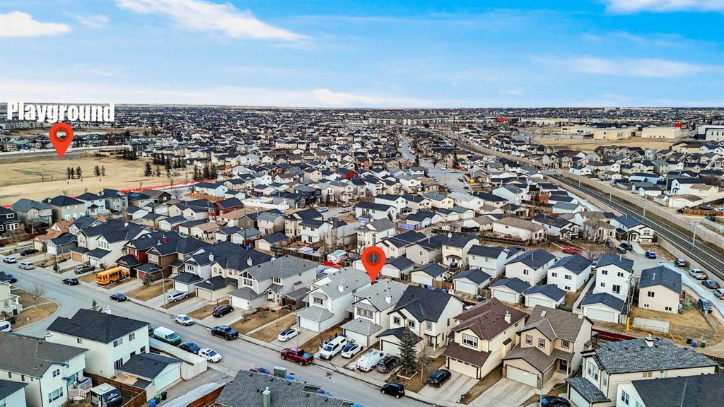 148 Martha'S Manor Ne, Calgary, AB - Outdoor With View