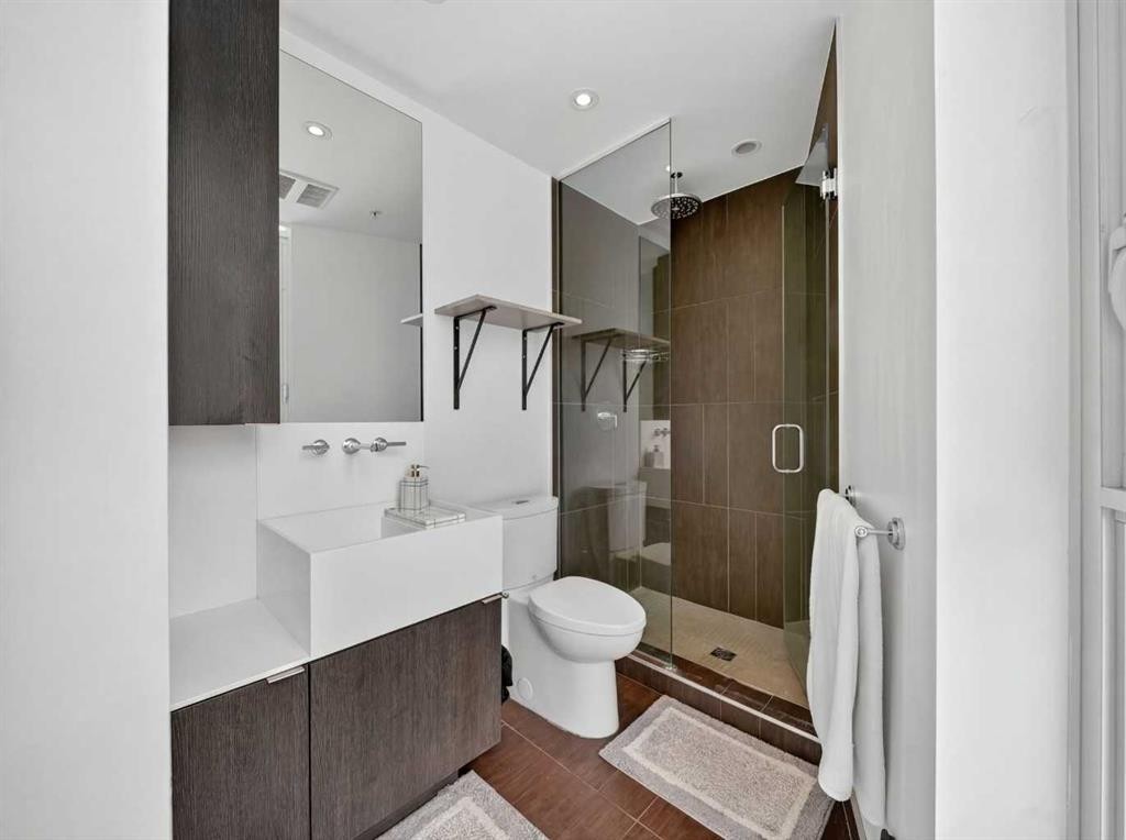 802-615 6 Avenue Se, Calgary, AB - Indoor Photo Showing Bathroom