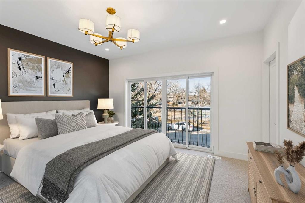 607 29 Avenue Nw, Calgary, AB - Indoor Photo Showing Bedroom