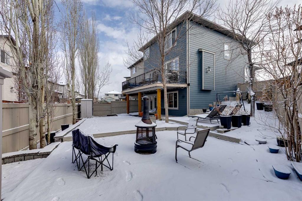 27 Everoak Bay Sw, Calgary, AB - Outdoor With Deck Patio Veranda