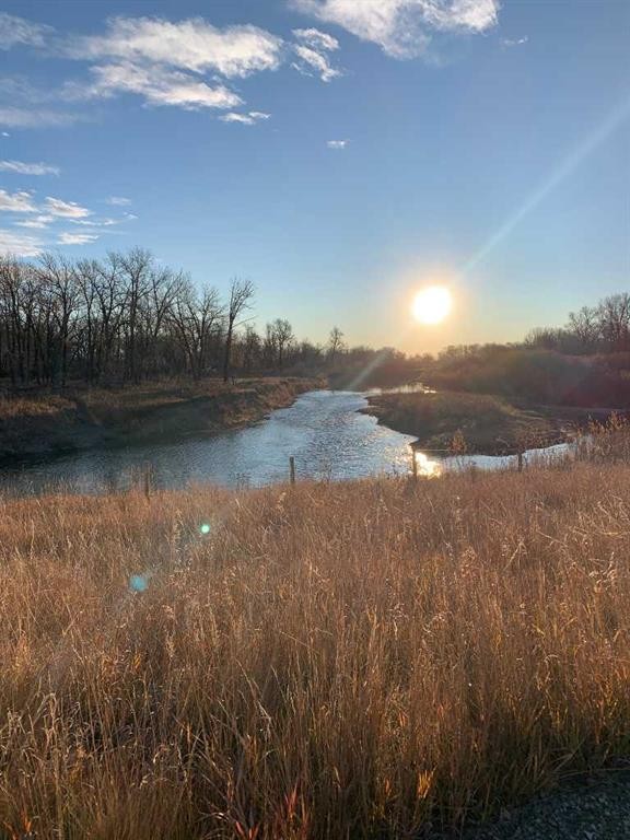 1301 Eagleview Place Nw, High River, AB - Outdoor With Body Of Water With View