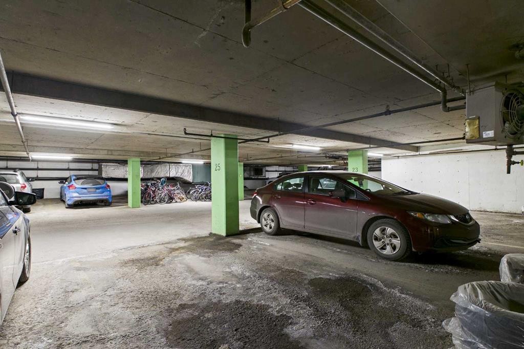 313-1735 11 Avenue Sw, Calgary, AB - Indoor Photo Showing Garage