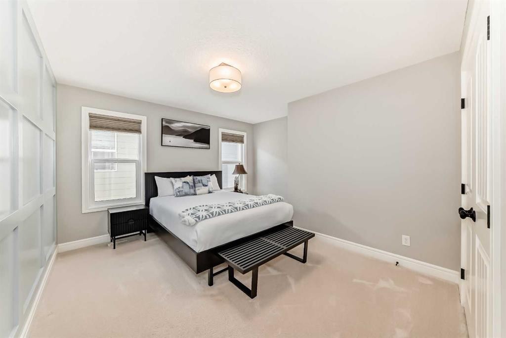 35 Mahogany Crescent Se, Calgary, AB - Indoor Photo Showing Bedroom