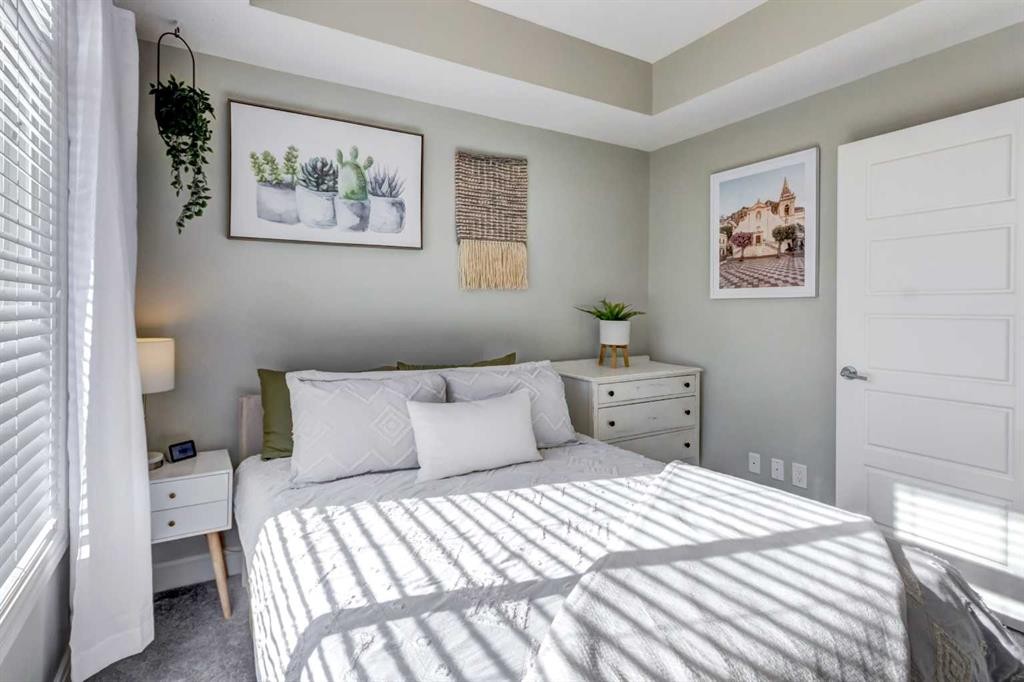15-230 Seton Passage, Calgary, AB - Indoor Photo Showing Bedroom