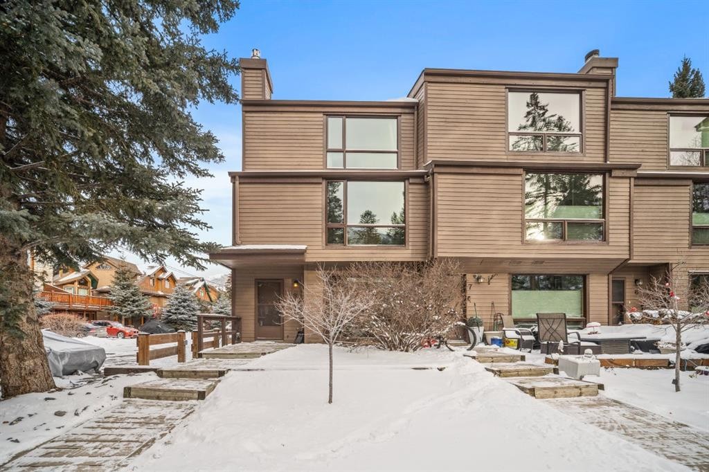 8-838 3Rd Street, Canmore, AB - Outdoor