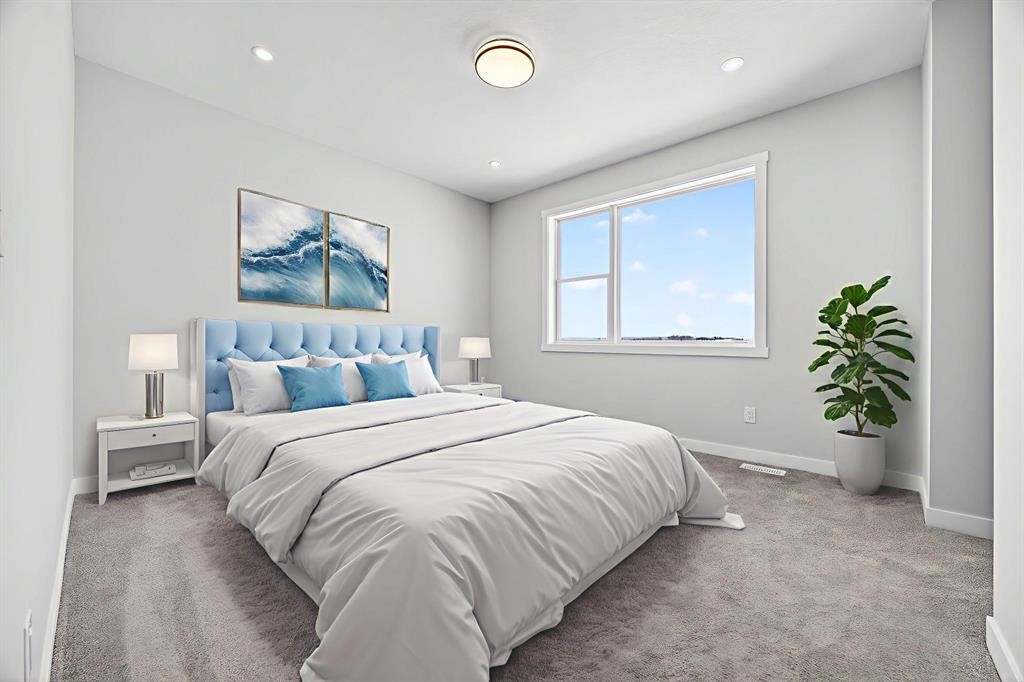 3426 Victory Way, Olds, AB - Indoor Photo Showing Bedroom