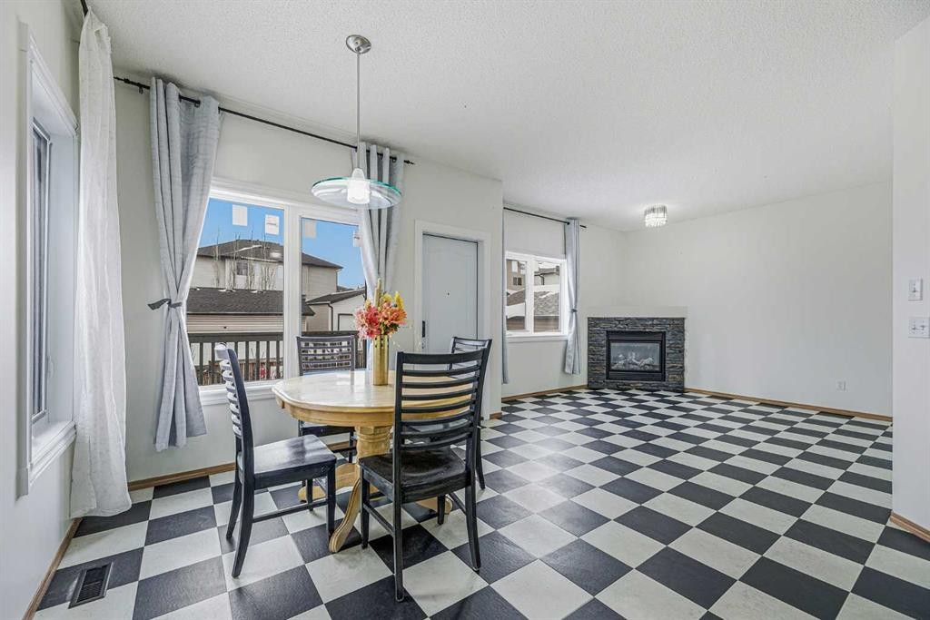 145 Covebrook Close, Calgary, AB - Indoor Photo Showing Other Room With Fireplace