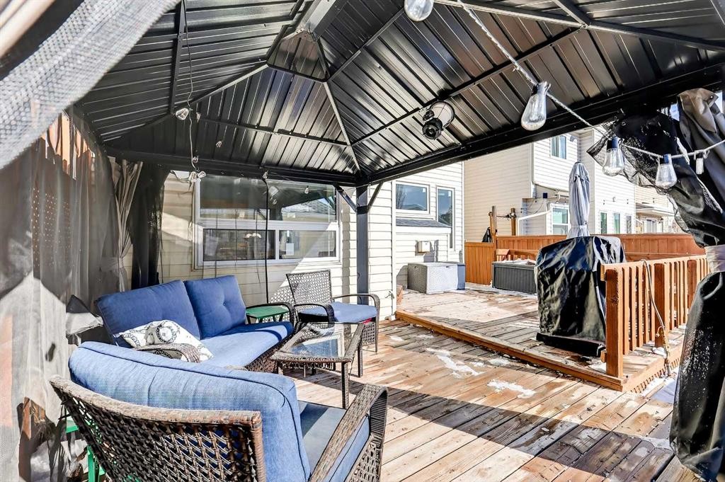 1153 Prestwick Circle Se, Calgary, AB - Outdoor With Deck Patio Veranda With Exterior